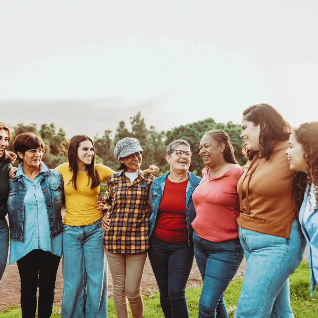Women of all ages and stages of life for women's health physio